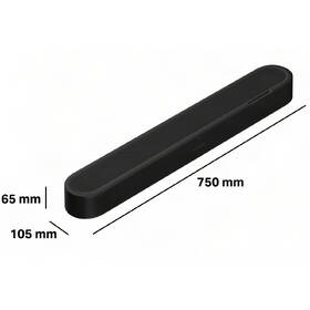 Soundbar SONOS Beam Ultra černý

 obrázek produktu 1 z 6