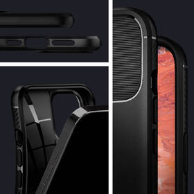 Kryt na mobil Spigen Rugged Armor na Apple iPhone 12/12 Pro černý

 obrázek produktu 6 z 9