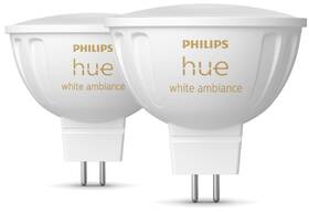Chytrá žárovka Philips 5,1 W, MR16, GU5,3, White Ambiance, 2 ks 

 obrázek produktu 2 z 6