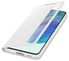 Pouzdro na mobil flipové Samsung Clear View na Galaxy S21 FE bílé

 obrázek produktu 3 z 4