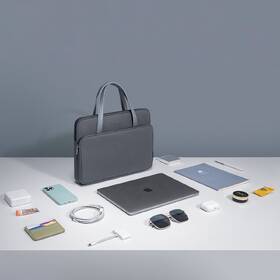 Brašna na notebook tomtoc Premium Briefcase na 14" MacBook Pro (2021) šedá

 obrázek produktu 2 z 2