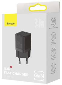 Nabíječka do sítě Baseus GaN3 IC USB-C, 30 W černá

 obrázek produktu 9 z 9