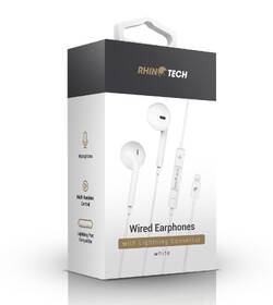 Sluchátka RhinoTech drátová s Lightning konektorem bílá

 obrázek produktu 2 z 2