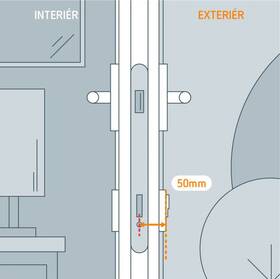 Adaptér Netatmo Doorlock, prodloužení zámku 50mm stříbrný

 obrázek produktu 5 z 5