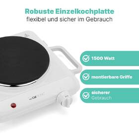 Vařič elektrický Clatronic EKP 3582 bílý

 obrázek produktu 11 z 12