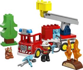 Stavebnice LEGO® DUPLO® 10473 Hasičské auto s hadicí a hasičem 

 obrázek produktu 1 z 9