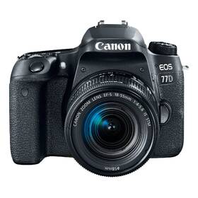 Digitální fotoaparát Canon 77D + 18-135 IS USM + VUK černý

 obrázek produktu 2 z 13