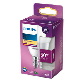 Žárovka LED Philips klasik, 7W, E14, teplá bílá 

 obrázek produktu 2 z 2