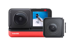 Outdoorová kamera Insta360 ONE R (Twin Edition) + SD karta 32GB černá/červená

 obrázek produktu 1 z 3