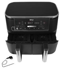 Fritéza horkovzdušná Ninja AF451EU Foodie MAX Dual Zone 9,5 l černá barva
