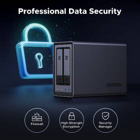 Datové úložiště (NAS) UGREEN NASync DXP2800 šedá barva
