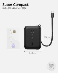 Powerbanka Spigen Essential 30 W, 10000 mAh černá

 obrázek produktu 11 z 12