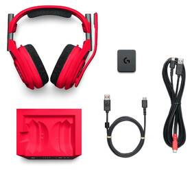 Headset Logitech G Astro A50 X Lightspeed Wireless + Base Station červený

 obrázek produktu 4 z 20
