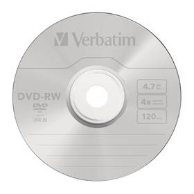 Disk Verbatim DVD-RW 4,7GB, 4x, 10-cake 

 obrázek produktu 1 z 1