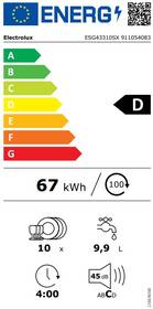 Myčka nádobí Electrolux ESG43310SX nerez

 obrázek produktu 1 z 8