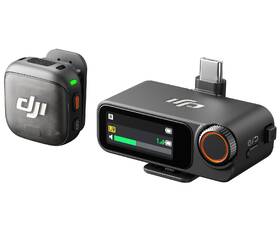 Mikrofon DJI Mic 3 (1 TX + 1 RX) šedý

 obrázek produktu 1 z 6