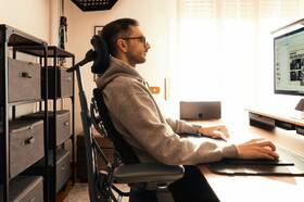 Ergonomická židle LiberNovo Omni, 48 cm černá

 obrázek produktu 6 z 8