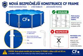 Bazén CF Frame modrý

 obrázek produktu 5 z 6