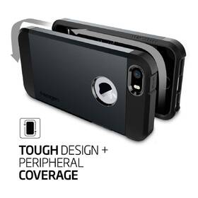 Kryt na mobil Spigen Apple iPhone 5/5s/SE - metal slate 

 obrázek produktu 7 z 11