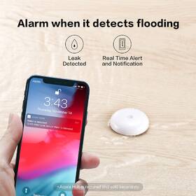 Detektor úniku vody Aqara Smart Home Water Leak Sensor T1 bílá

 obrázek produktu 2 z 5