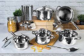 Sada hrnců Blaumann Jumbo Gourmet Line BL-3133, 17 ks 

 obrázek produktu 2 z 4