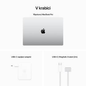 Notebook Apple 16" M2 Pro 12-CPU 19-GPU, 512GB - Silver CZ 

 obrázek produktu 8 z 8