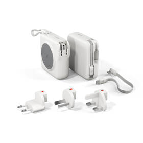 Powerbanka Epico UltraPack Travel 3in1 Mag+ 10000mAh bílá

 obrázek produktu 6 z 17
