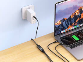 Kabel ERPOWER Cable Spliter USB-C/2× USB-C, 1,5m černý

 obrázek produktu 3 z 3