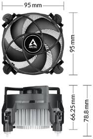 Chladič CPU Arctic Cooling Alpine 17 CO černý/bílý

 obrázek produktu 6 z 7