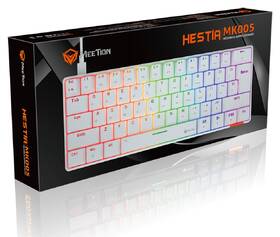 Klávesnice Meetion HESTIA, US layout bílá

 obrázek produktu 9 z 9