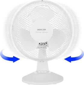 Ventilátor stolní Sencor SFE 2310WH 

 obrázek produktu 2 z 10