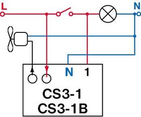 Spínač časový Elektrobock CS3-1B pod vypínač 

 obrázek produktu 5 z 5