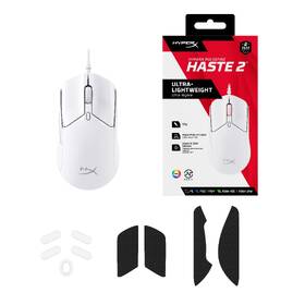 Myš HyperX Pulsefire Haste 2 bílá

 obrázek produktu 9 z 10