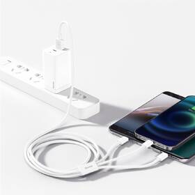 Kabel Baseus Superior 3v1 USB/microUSB+Lightning+USB-C, 3,5A, 1,5m bílý

 obrázek produktu 3 z 4