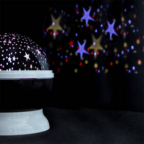 Dekorativní LED projektor Solight multicolor, 9 režimů, otáčení, USB, 4x AAA 

 obrázek produktu 2 z 4