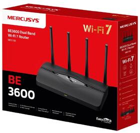 Router Mercusys MR27BE, BE3600 černý

 obrázek produktu 13 z 13
