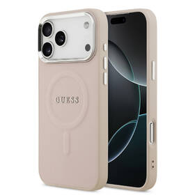 Kryt na mobil Guess PU Saffiano MagSafe na Apple iPhone 17 Pro růžový

 obrázek produktu 1 z 7