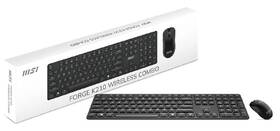 Klávesnice s myší MSI Forge K210 Wireless černá

 obrázek produktu 4 z 4