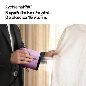 Ruční napařovač oděvů Braun GS1031PU fialový

 obrázek produktu 9 z 13