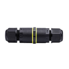 Spojka Solight vodotěsná mini, IP68, průměr 5-7,5/5-7,5mm, max 1,0mm2 černý

 obrázek produktu 1 z 2