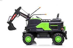 Elektrický bagr Beneo Volvo Excavator 12V zelený 

 obrázek produktu 1 z 10