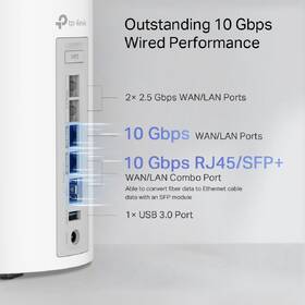 Komplexní Wi-Fi systém TP-Link Deco BE85, BE19000, Wi-Fi 7 (1 ks) bílý

 obrázek produktu 7 z 12