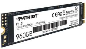 SSD Patriot P310 960GB 

 obrázek produktu 2 z 3