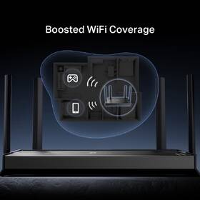 Router TP-Link Archer BE220 Wi-Fi 7 BE3600 černá barva
