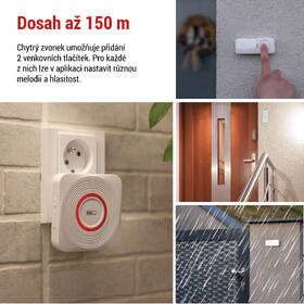 Zvonek bezdrátový EMOS GoSmart P5735WS bílý

 obrázek produktu 9 z 18