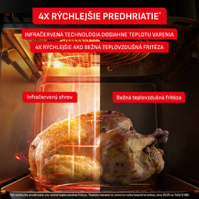 Fritéza horkovzdušná Tefal Easy Fry Infrared EY8328E0, 7 l šedá

 obrázek produktu 7 z 8