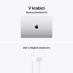 Notebook Apple 16" M5 Max 18× CPU 40× GPU, 48 GB, 2 TB - stříbrný CZ 

 obrázek produktu 8 z 8