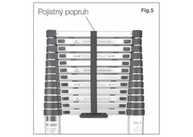 Žebřík G21 GA-TZ16-5M 

 obrázek produktu 2 z 8