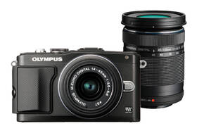 Digitální fotoaparát Olympus E-PL5 + 14-42 mm II R  + 40-150mm R černý

 obrázek produktu 4 z 4