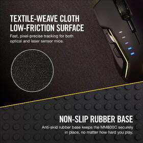 Podložka pod myš Corsair RGB Polaris Cloth 35 x 26 cm černá

 obrázek produktu 2 z 5